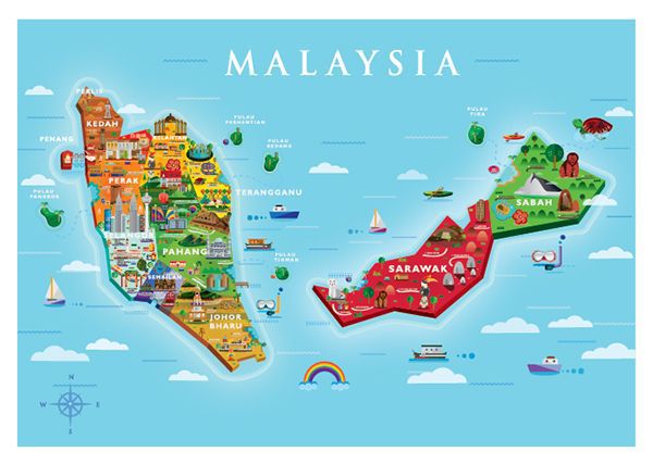 Malaysia Map