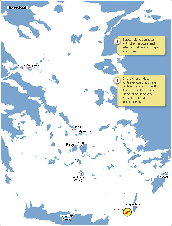 Maps Kasos