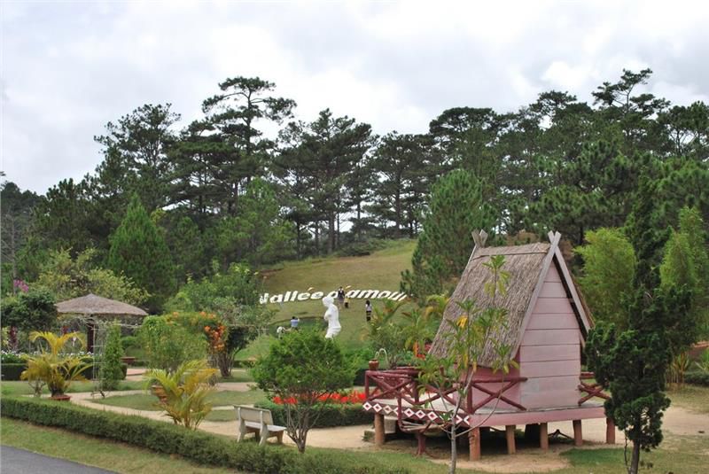 Panoramic view of Love Valley Dalat
