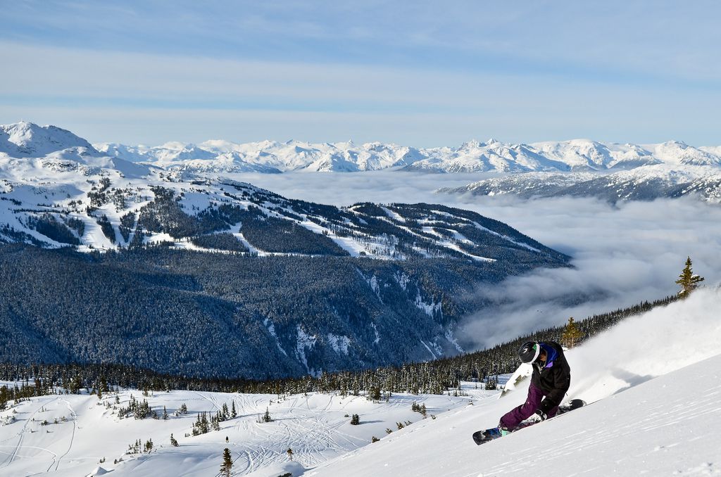 Perched high in the Coast Mountains north of Vancouver