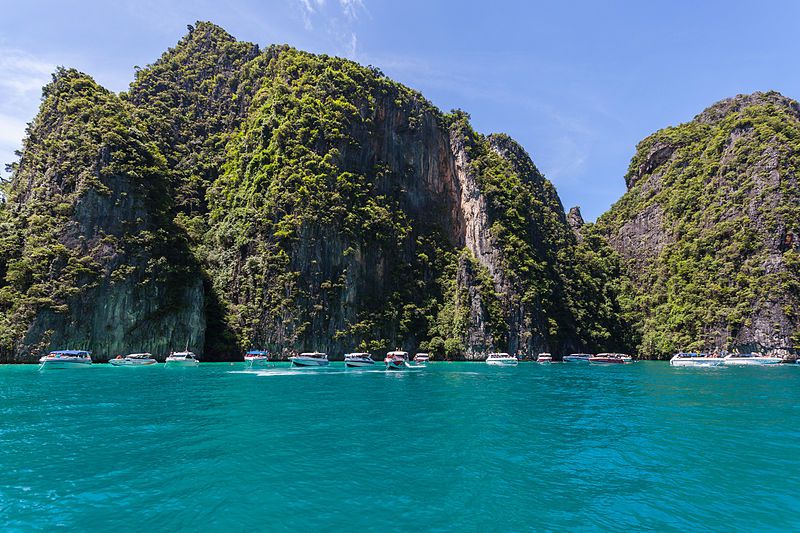 uninhabited island