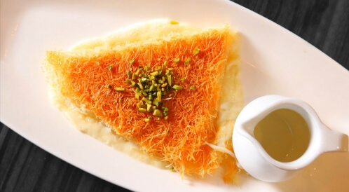 طريقة عمل الكنافة بالمهلبية