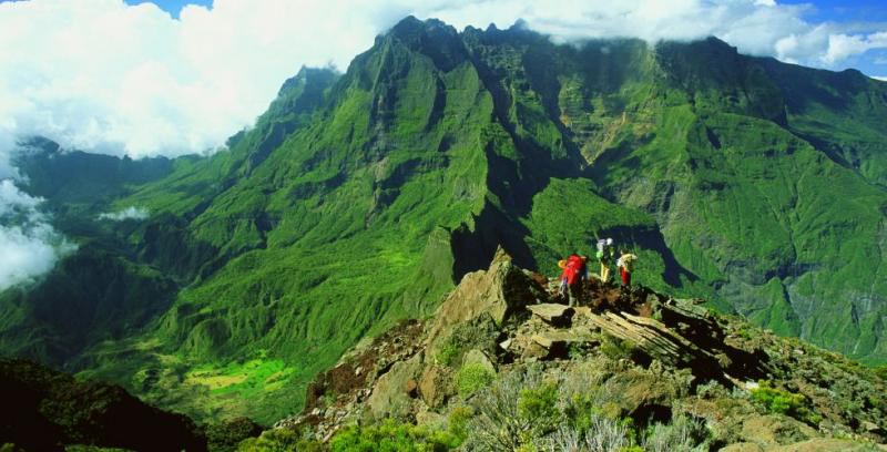 Réunion is a French island