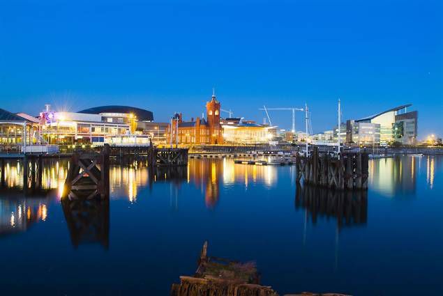 Cardiff Bay area