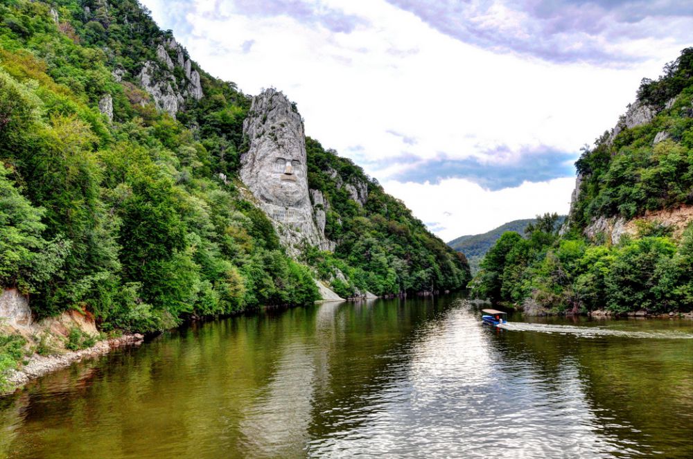 Rock Sculpture of Decebalus