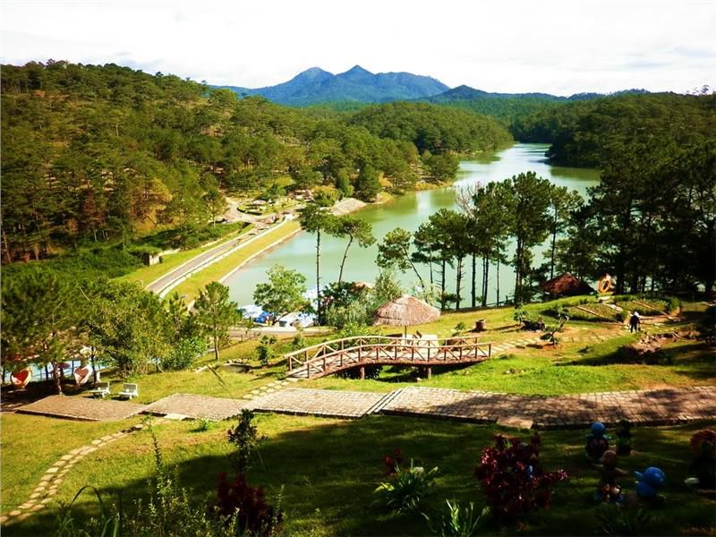 Romantic scenery in Valley of Love