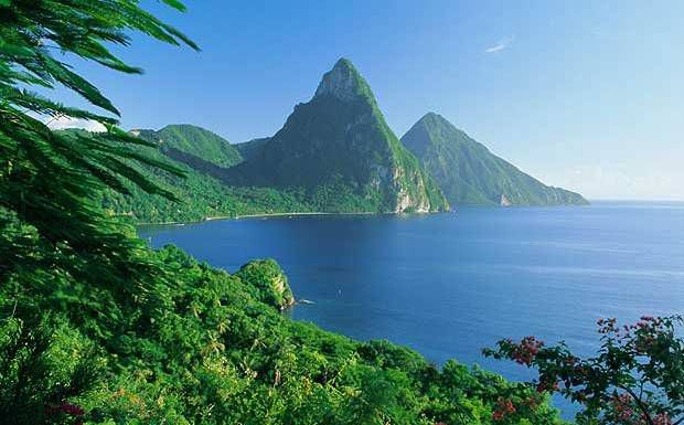 Saint Lucia Caribbean island