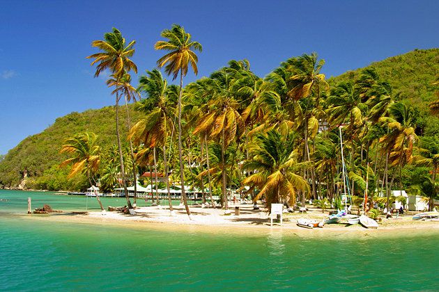 خليج marigot bay