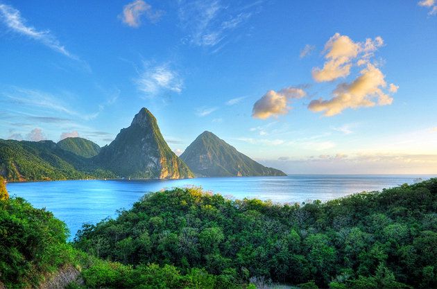 جبال pitons