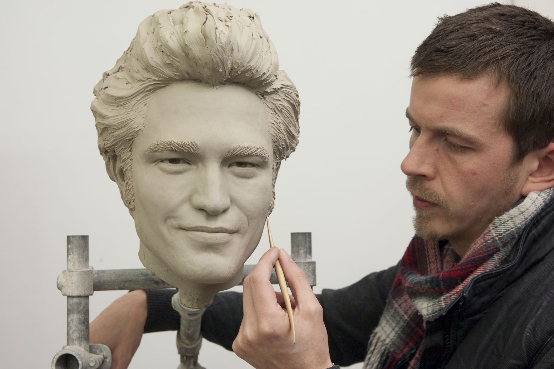 Take pictures with incredible waxworks