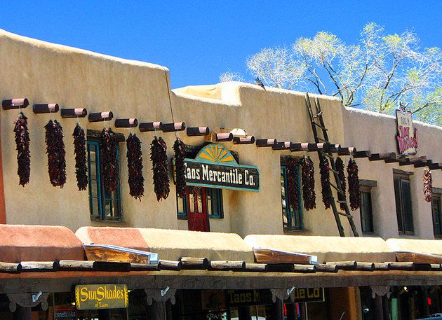 Taos plaza