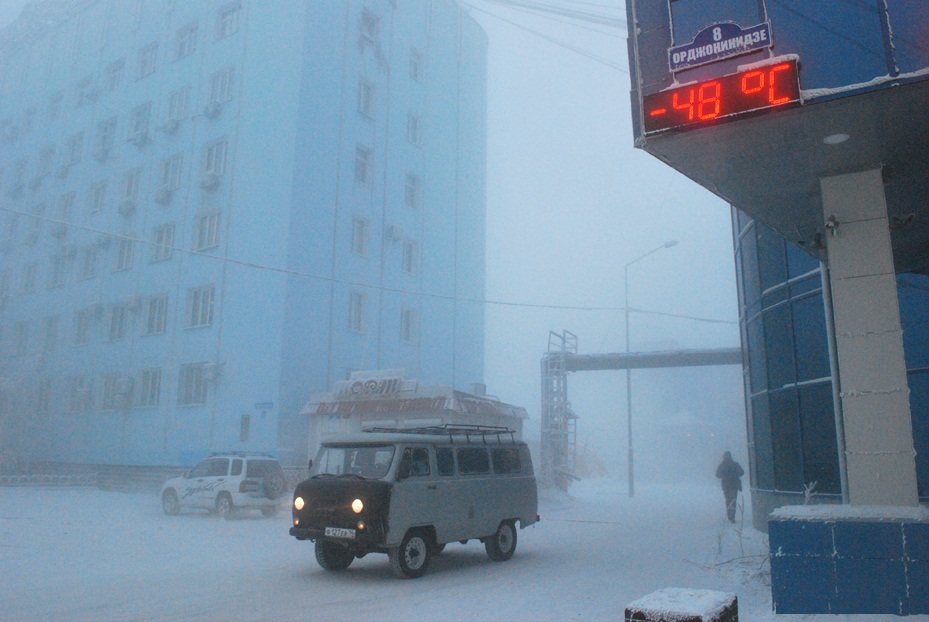 temperature in Yakutsk