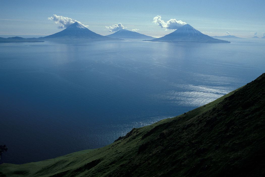 large volcanic islands