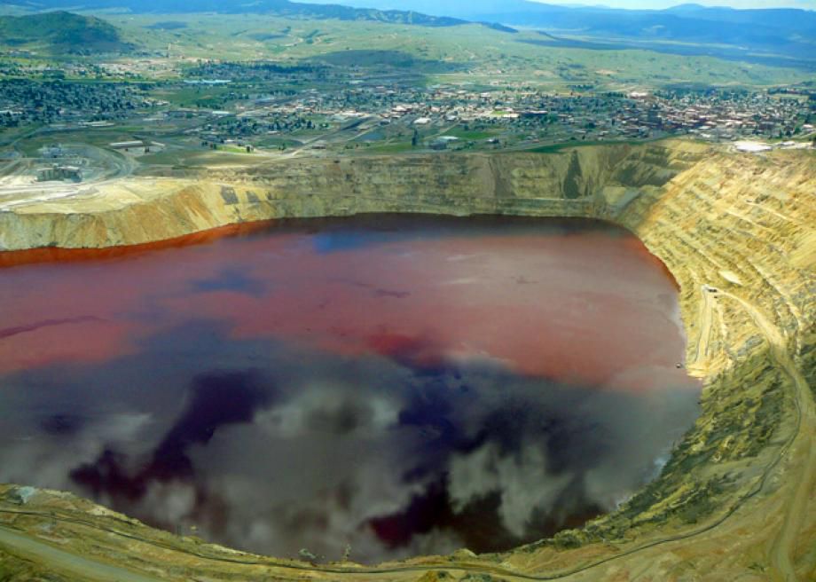 The Pit water