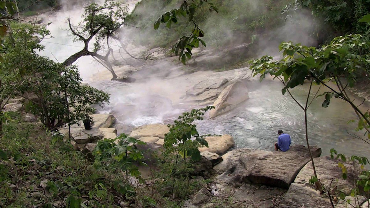 The 'boiling river' of legend found in the Peruvian Amazon