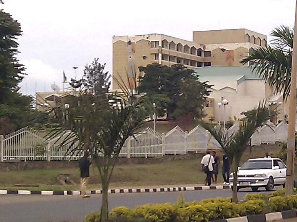 the Chamber of Deputies with highway in the foreground