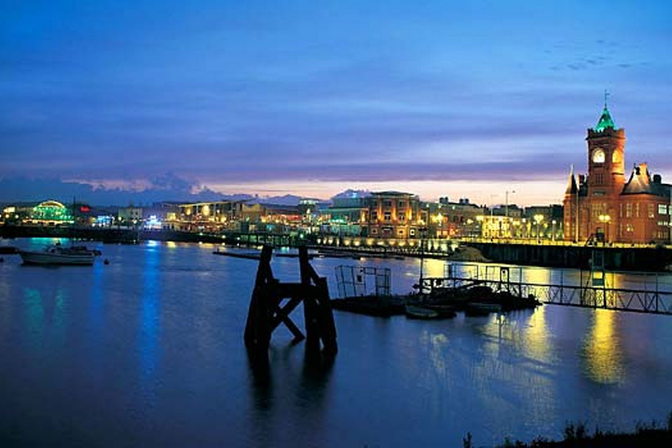 The city of Cardiff
