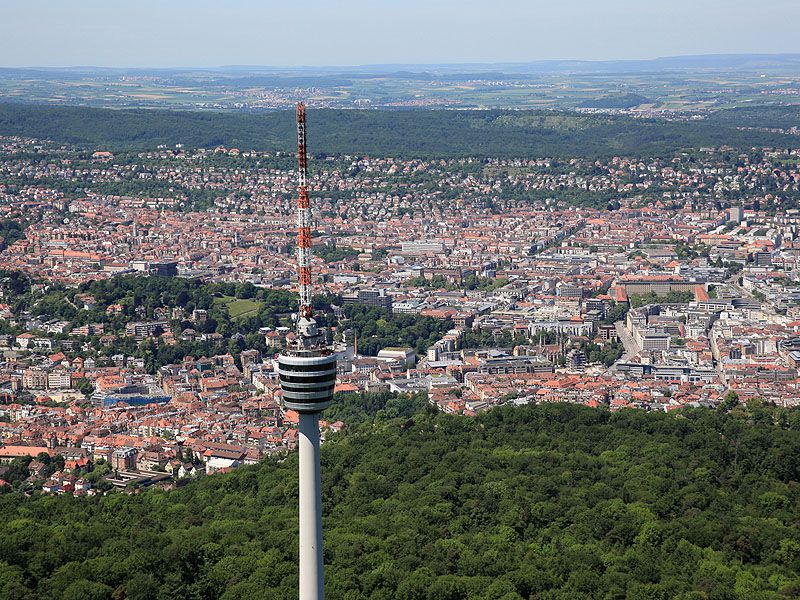 The city of Stuttgart