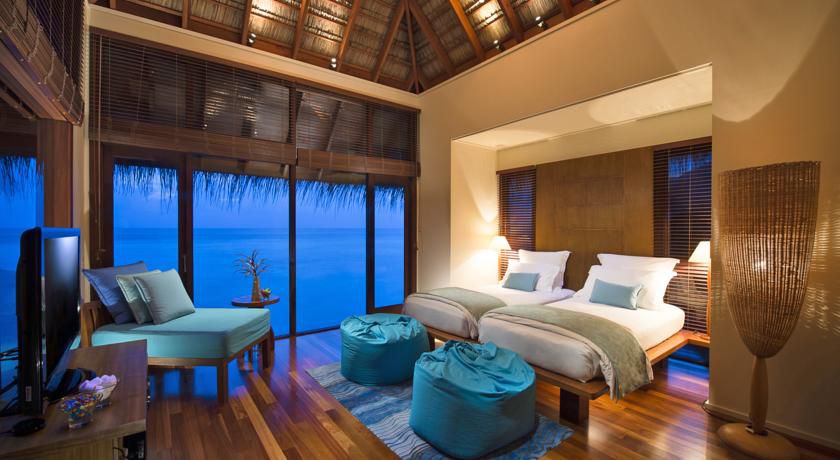 the Conrad Rangali Island's villas