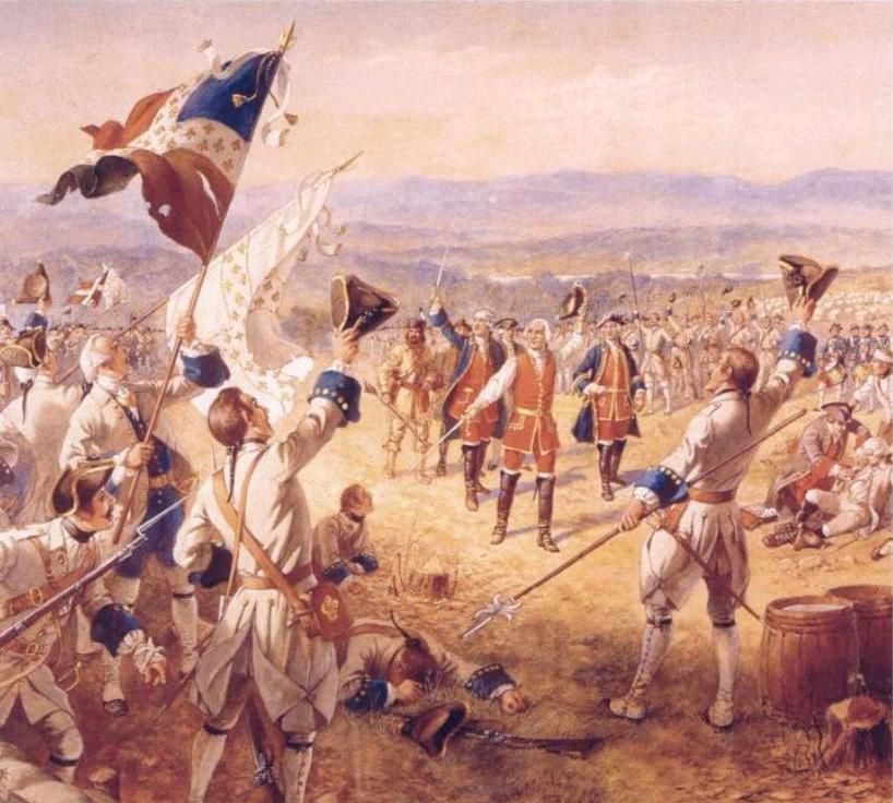The French regiment's voyage