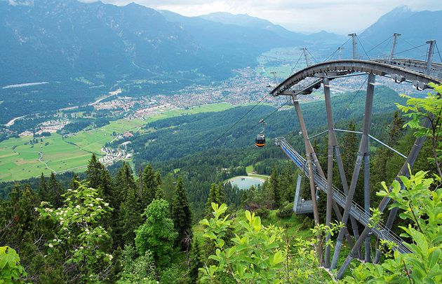 the Hausbergbahn