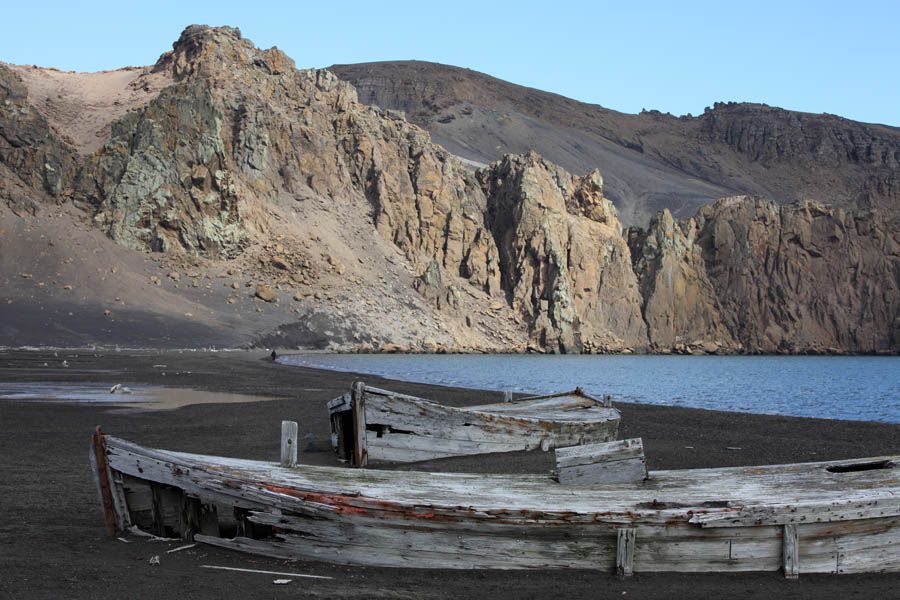 Deception Island size