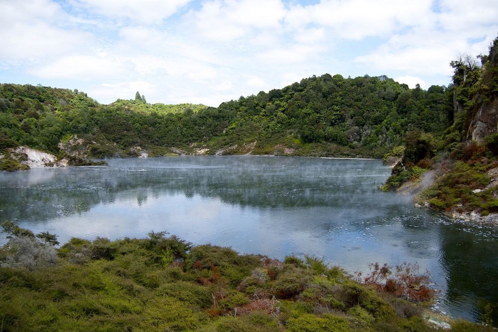 The lake