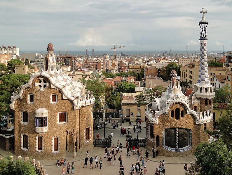 the famous of architect Antoni Gaudí