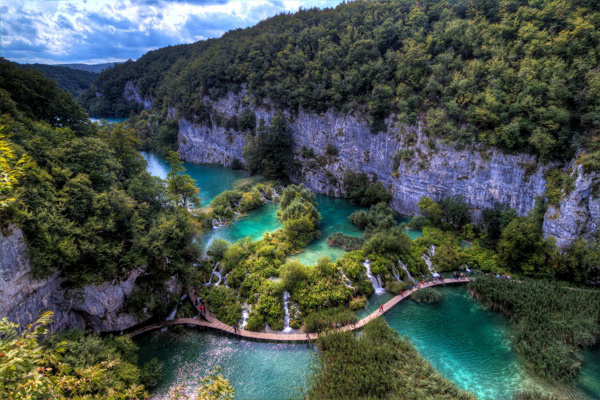 The Plivitice Lakes national park