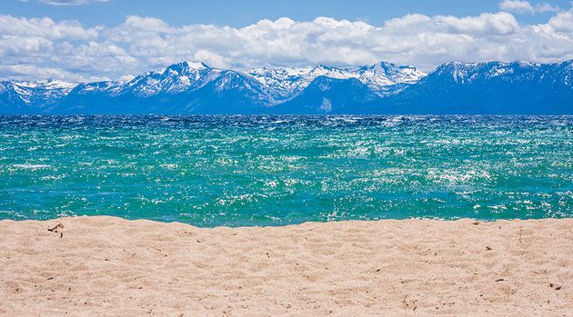 the Sand Harbor State Park
