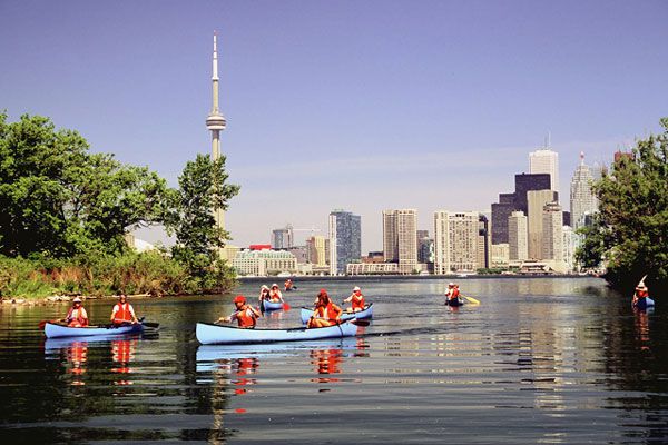 The Toronto Islands provide a great, refreshing escape