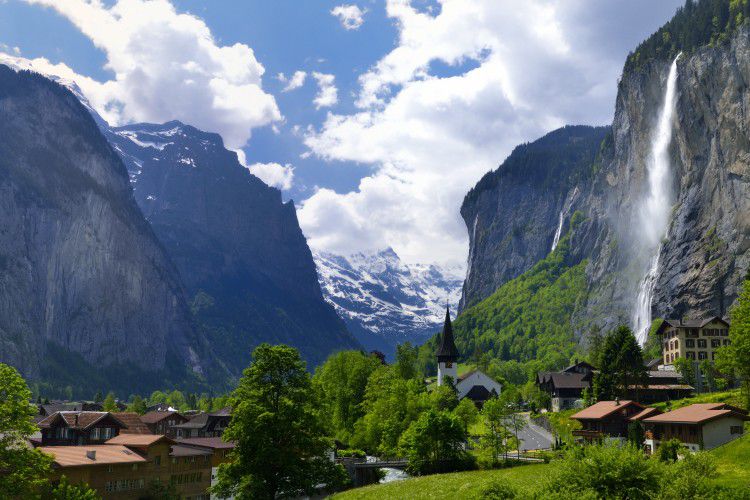 The total area of Lauterbrunnen