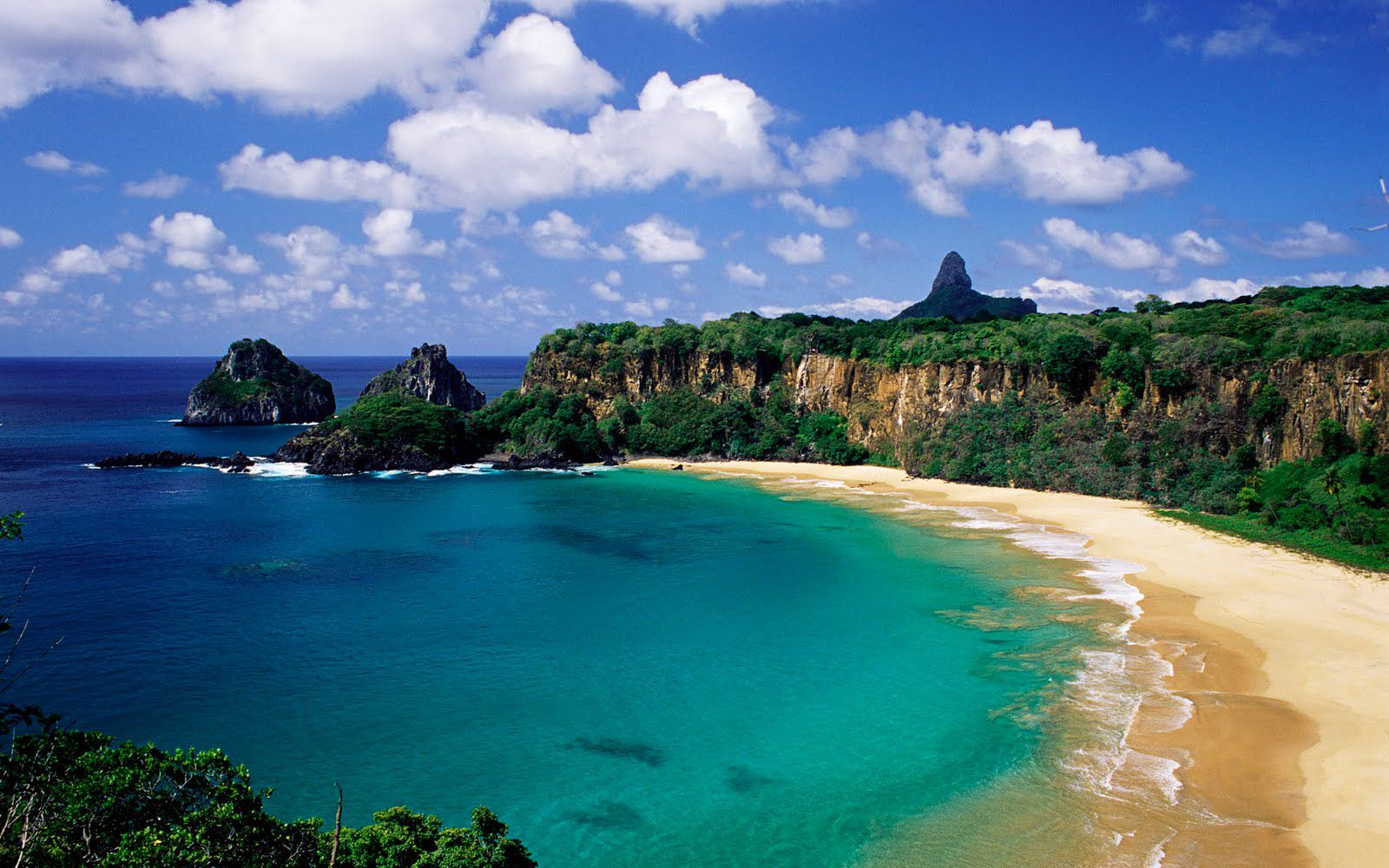 The waters off Fernando de Noronha