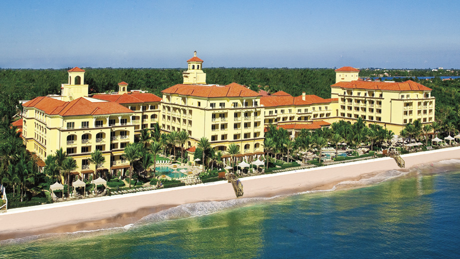 The island of Palm Beach