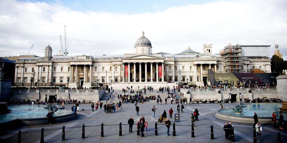 Trafalgar Square Twilight Panorama