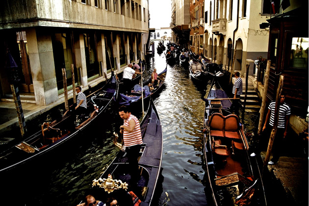 Trafic Jams in Venice
