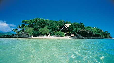 tropical island