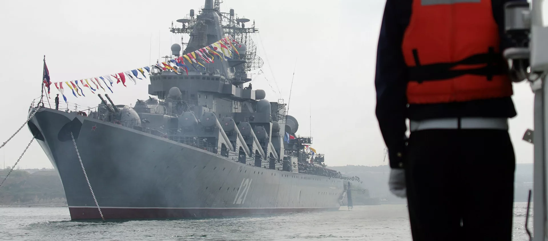 الطراد حامل الصواريخ موسكفا (موسكو) من أسطول البحر الأسود الروسي - سبوتنيك عربي, 1920, 16.05.2021