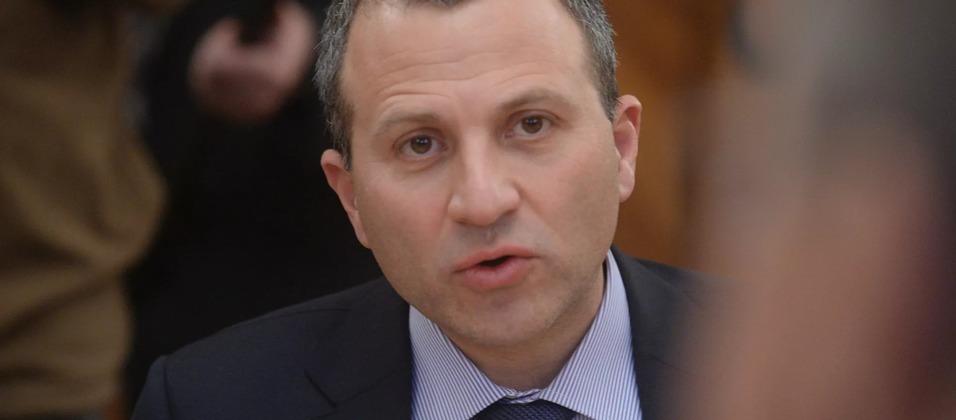 وزير الخارجية اللبناني، جبران باسيل خلال مباحثاته مع وزير الخارجية الروسي سيرغي لافروف في موسكو، 17 نوفمبر 2017 - سبوتنيك عربي, 1920, 20.06.2020