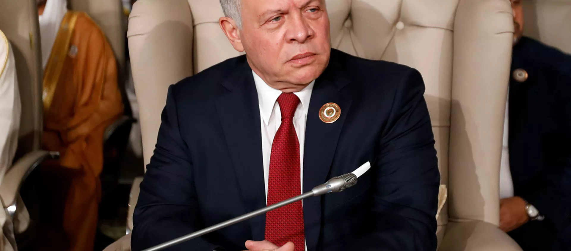 ملك الأردن عبدالله الثاني في قمة تونس، للجامعى العربية، في تونس، 31 مارس/ آذار 2019 - سبوتنيك عربي, 1920, 07.07.2021