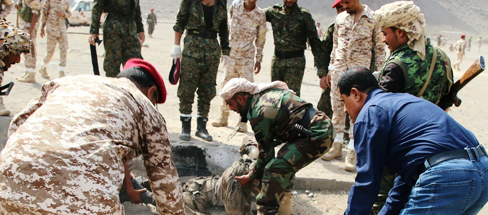 الهجوم على معسكر الجلاء في عدن - اليمن - الجيش اليمني - سبوتنيك عربي, 1920, 26.05.2021