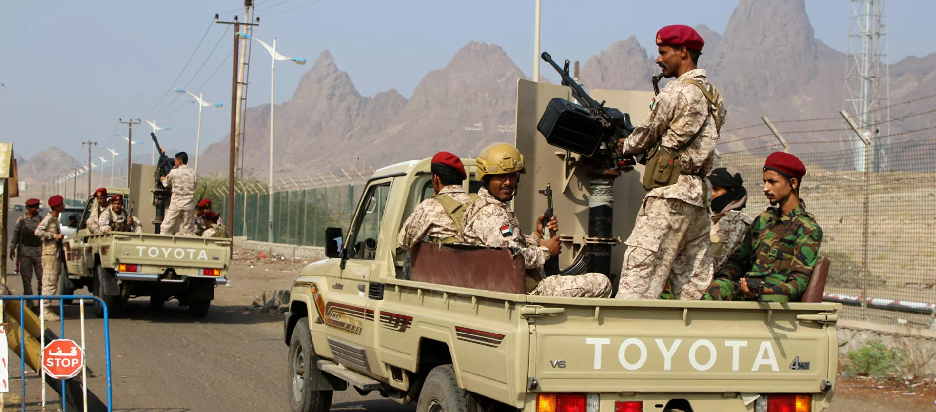 قوات المجلس الانتقالي الجنوبي في عدن، اليمن 10 ديسمبر 2019 - سبوتنيك عربي, 1920, 01.01.2020