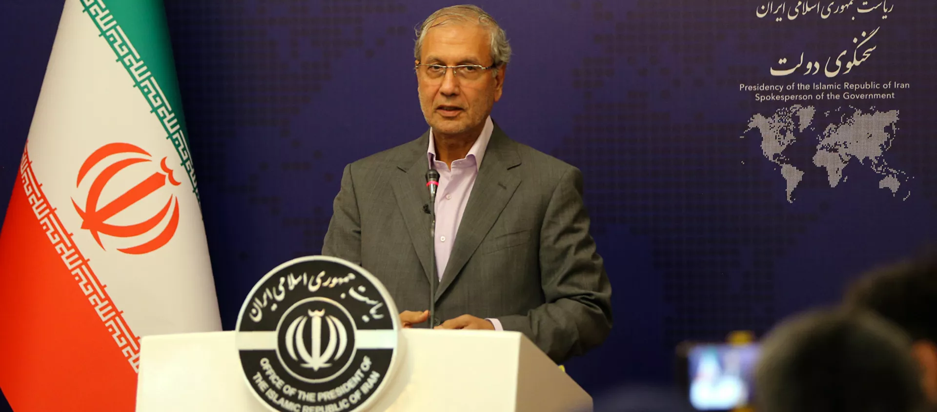 علي ربيعي المتحدث باسم الحكومة الإيرانية - سبوتنيك عربي, 1920, 13.07.2021