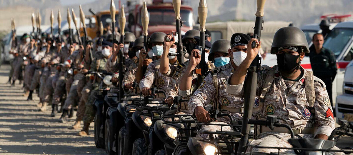 مناورات ذو الفقار 99 للجيش الإيراني في خليج عمان، إيران 7 سبتمبر 2020 - سبوتنيك عربي, 1920, 09.07.2021