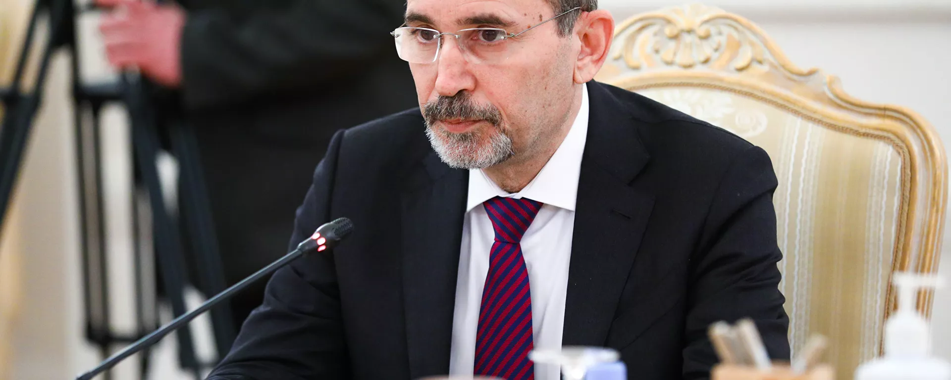 وزير الخارجية الأردني، أيمن الصفدي في موسكو، روسيا 3 فبراير 2021 - سبوتنيك عربي, 1920, 23.05.2021