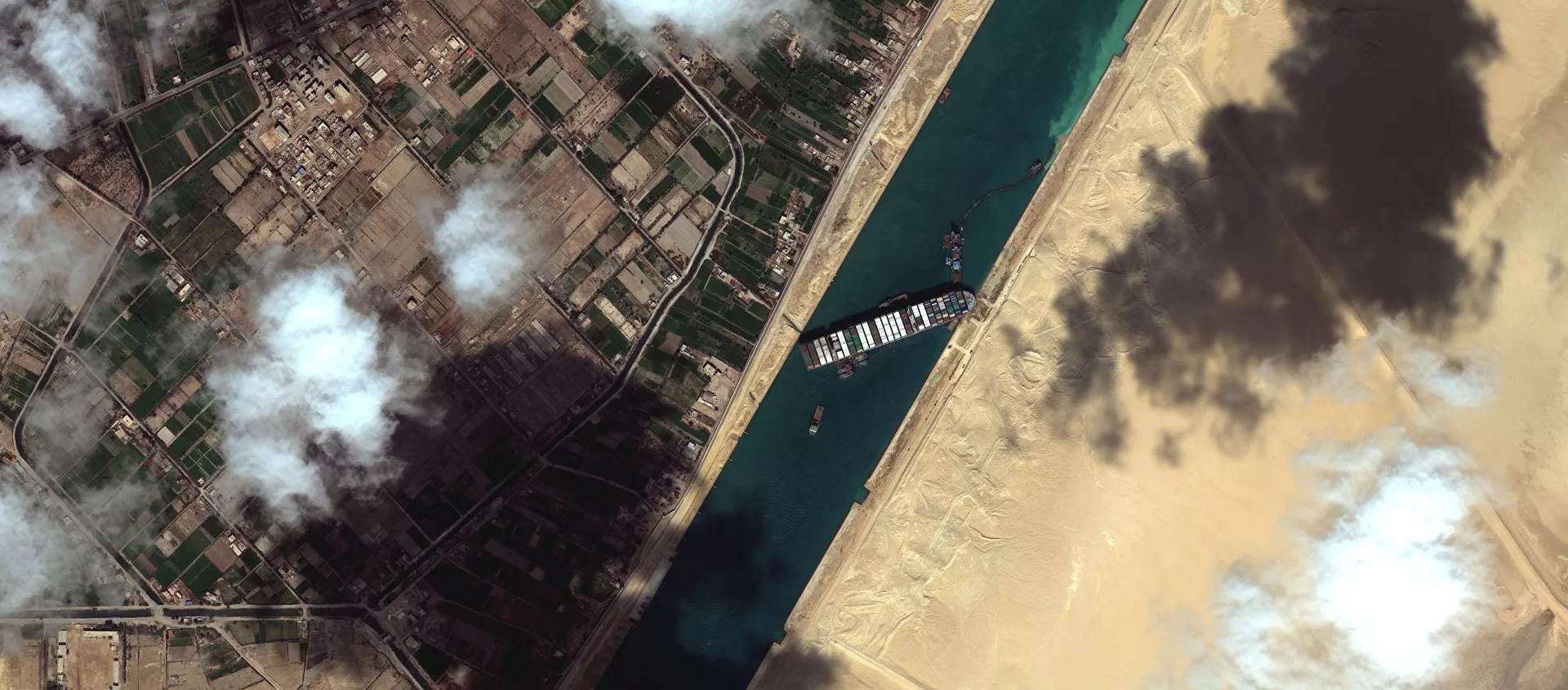 جنوح سفينة إيفرغيفن بقناة السويس - سبوتنيك عربي, 1920, 22.05.2021