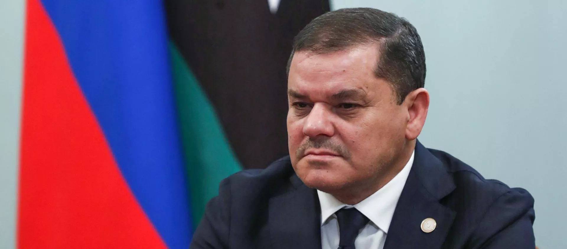 رئيس الحكومة الروسية ميخائيل ميشوستين يلتقي مع رئيس الورزاء الليبي عبد الحميد الدبيبة في موسكو، روسيا 15 أبريل 2021 - سبوتنيك عربي, 1920, 16.04.2021