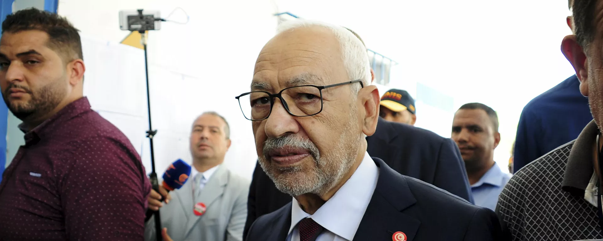 رئيس البرلمان التونسي راشد الغنوشي، صورة من أرشيف 2019 - سبوتنيك عربي, 1920, 27.05.2021