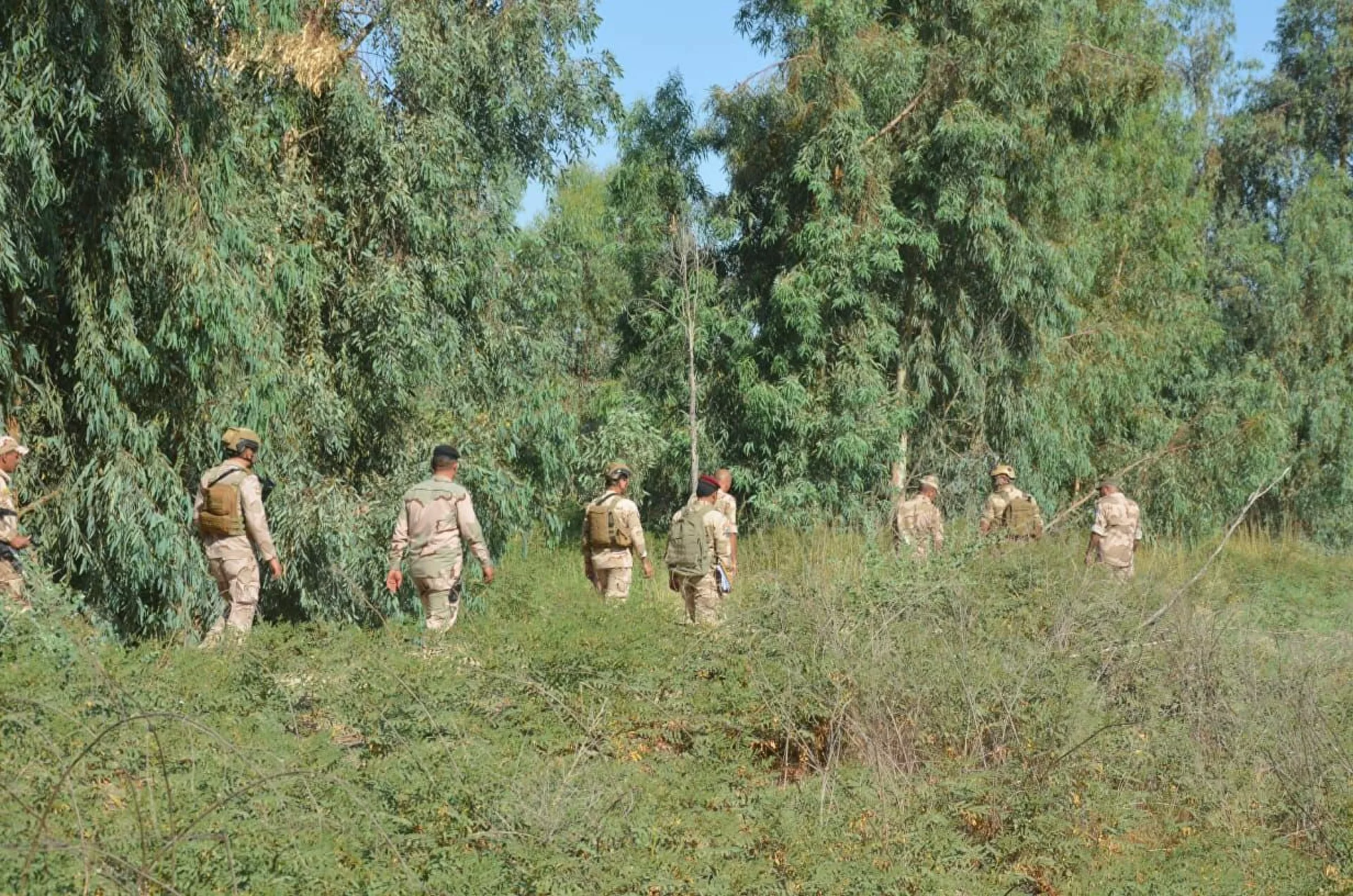 القوات العراقية تداهم ملاذا لـداعش شرقي البلاد.. صور - سبوتنيك عربي, 1920, 27.05.2021