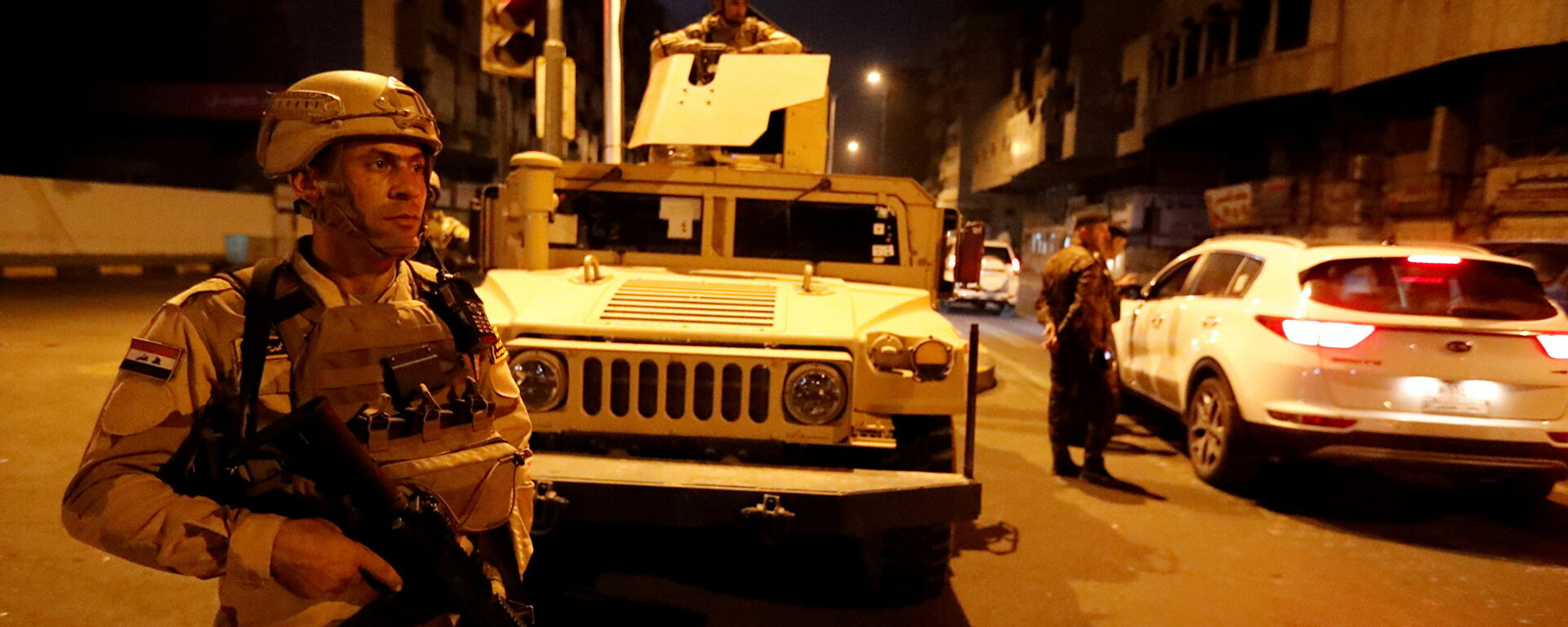 قوات الجيش العراقي في بغداد، العراق 26 مايو 2021 - سبوتنيك عربي, 1920, 07.07.2021